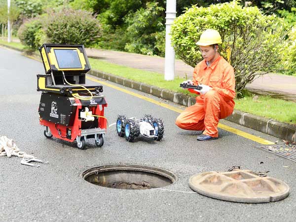 海头镇管道机器人检测