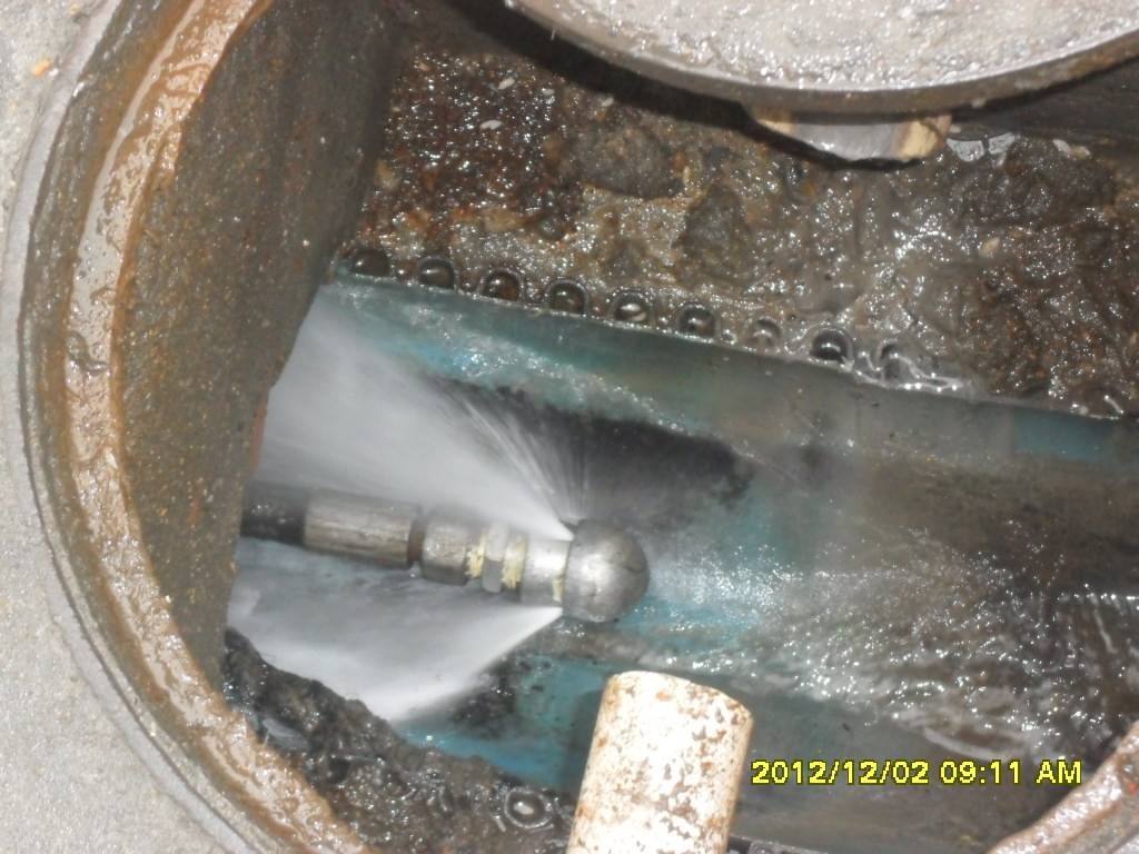 海头镇污水管道高压清洗